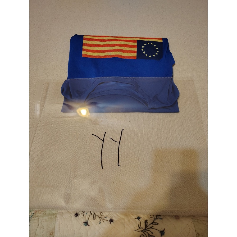 Rush Limbaugh Show Stand Up For Betsy Ross Flag T Shirt Royal Blue 4XL‎ YY - Picture 7 of 7